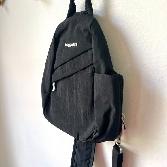 Baggallini Medium Sling Backpack in Black - Picture 2 of 11